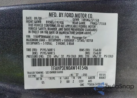 2010 Ford Focus S from USA, damaged, VIN 1FAHP3EN0AW141546